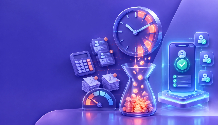 Digital attendance tracking system dashboard