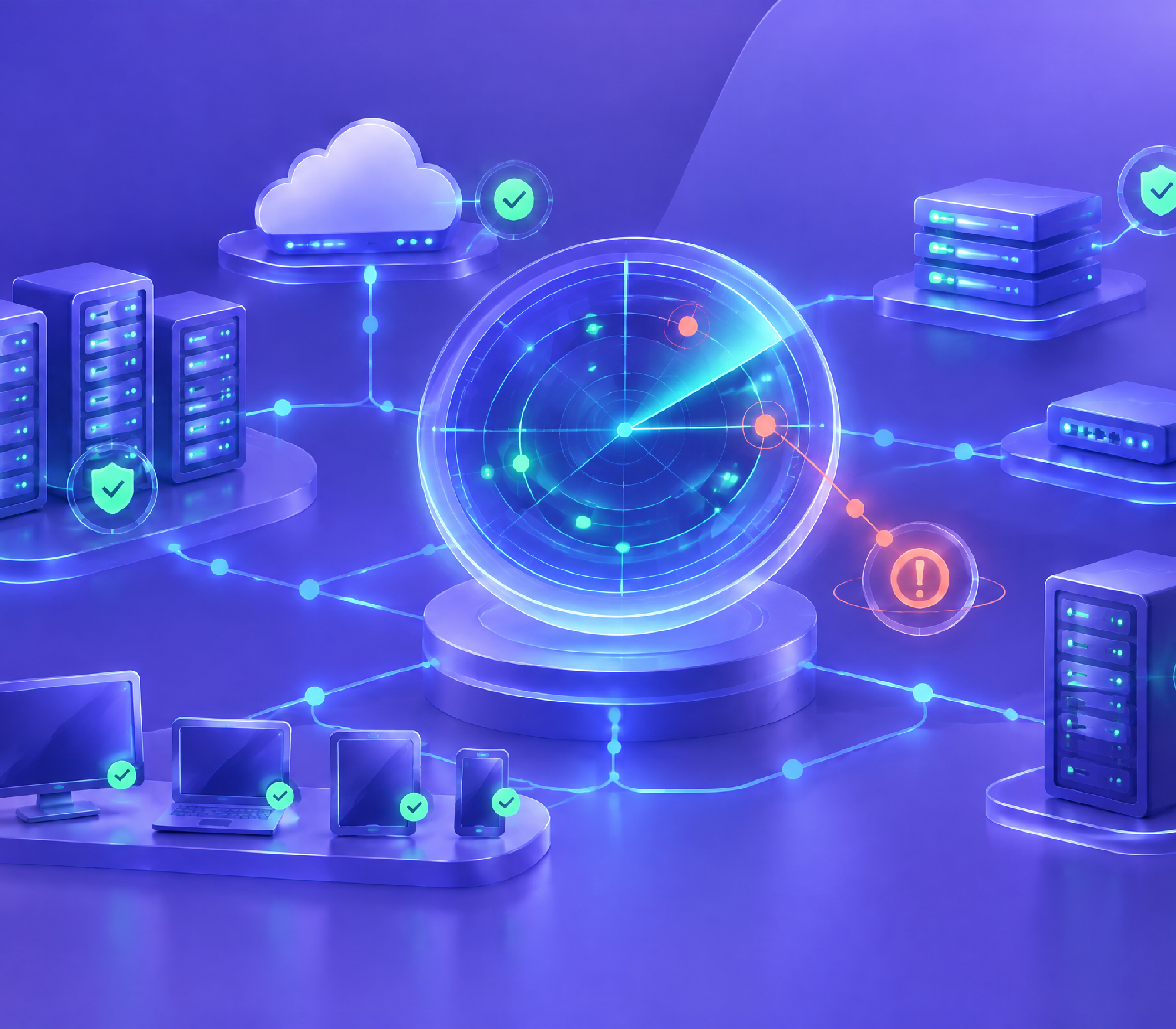 Managed IT security and backup management